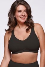 Puuvillane Must Rinnahoidja