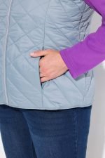 Ulla Popken Tepitud Vest - Image 4