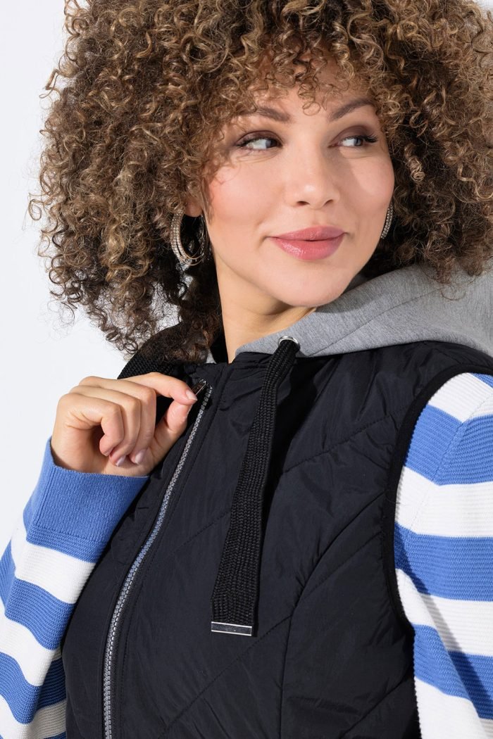 Ulla Popken Tepitud Vest - Image 3