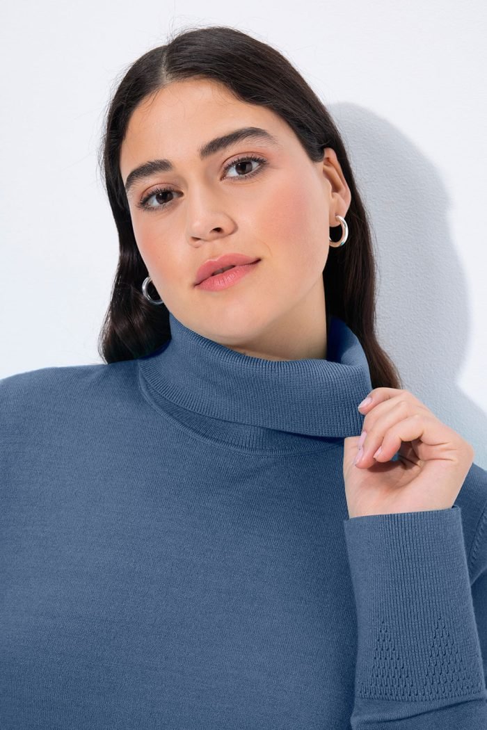 Ulla Popken Kõrge Kaelusega Kampsun - Image 5