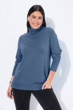 Ulla Popken Kõrge Kaelusega Kampsun - Image 7