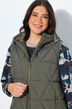 Ulla Popken Tepitud Vest - Image 5