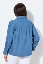 Ulla Popken Teksariidest Pluus - Image 2